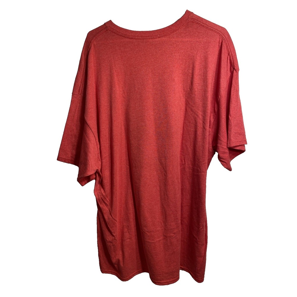 delta mens‎ shirt plus size 2XL XXL red short sleeve sunglasses animal - Picture 6 of 6